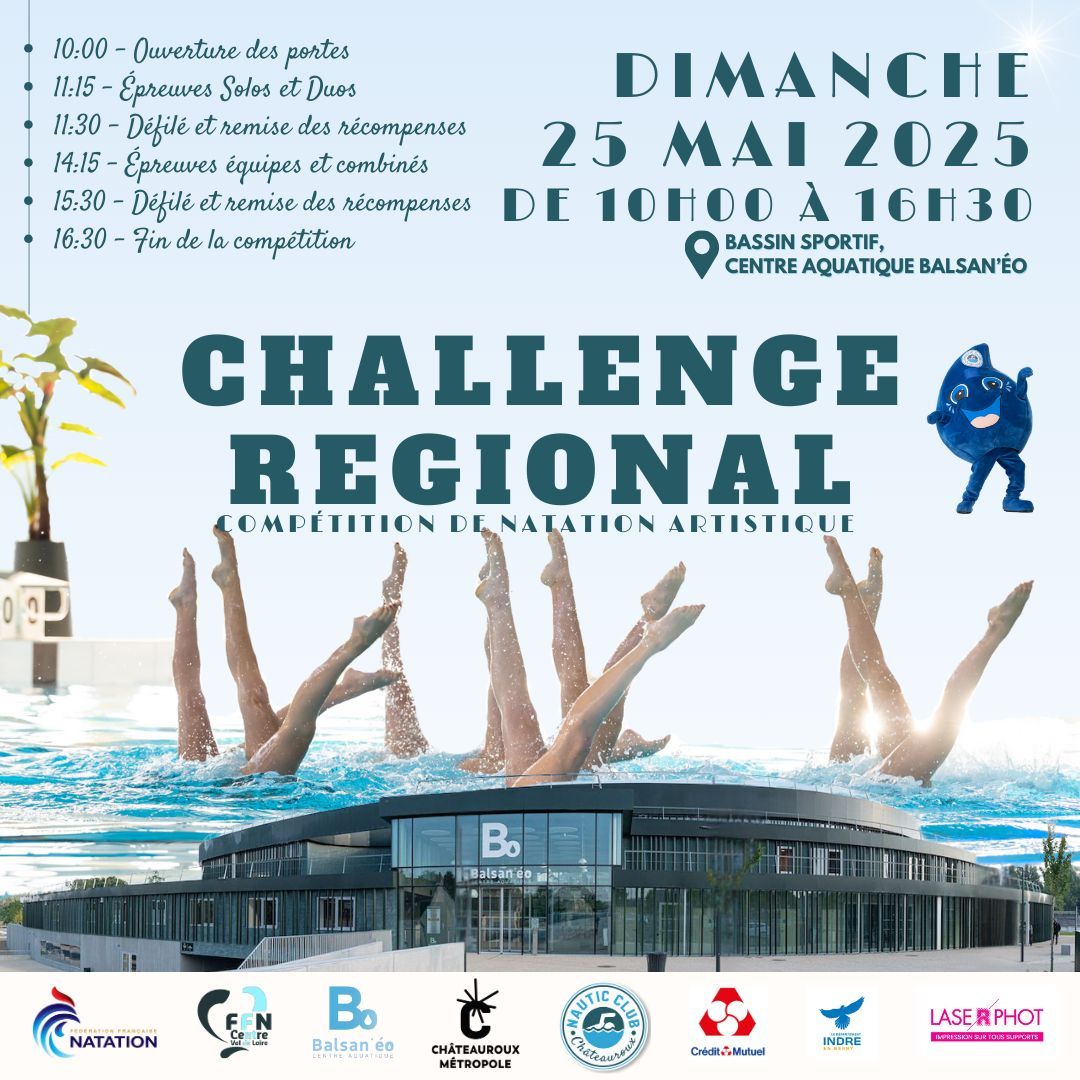 Challenge régional de natation artsitique